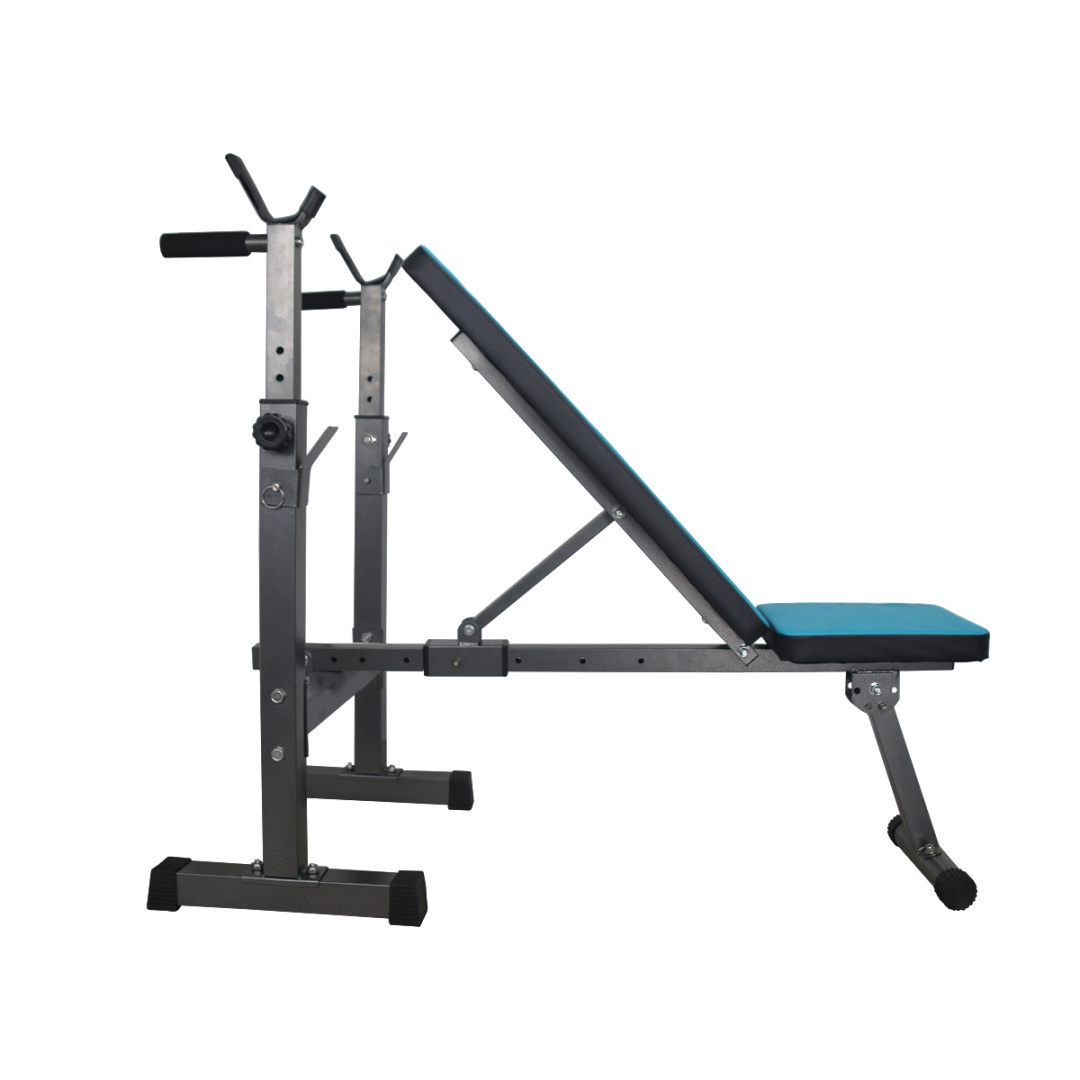 LACESTONE Tréninková lavice rovná nastavitelná nakloněná fitness MS18095